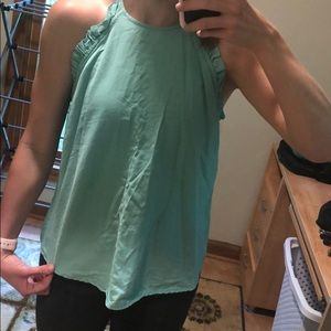 High neck tank top